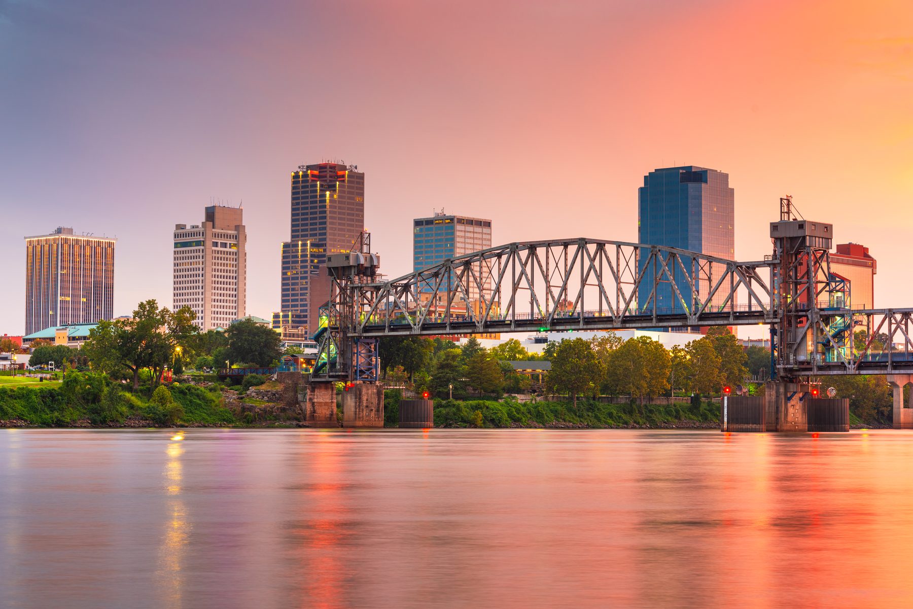 Little Rock, Arkansas skyline
